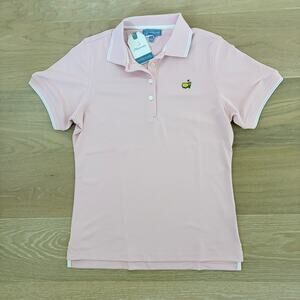 Magnolia Lane Women's Masters Golf Tournament Polo Shirt Pink Small NWT